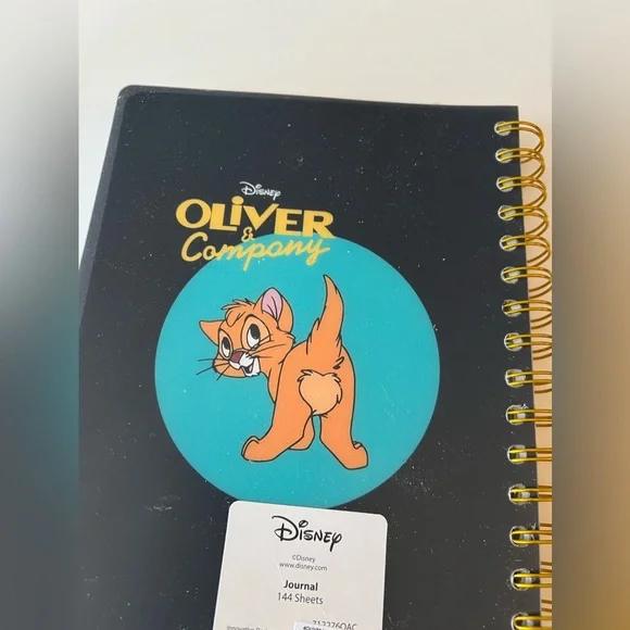 Disney Oliver and Company Cast Lined Journal Notebook - Picture 2 of 10